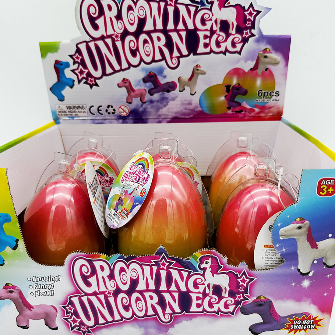 Jumbo Rainbow Unicorn Egg