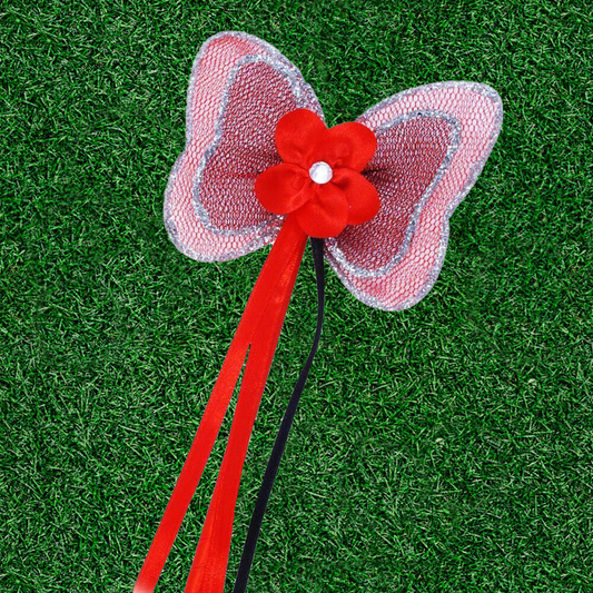 Ladybug Red and Black Fairy Wand by Pink Poppy