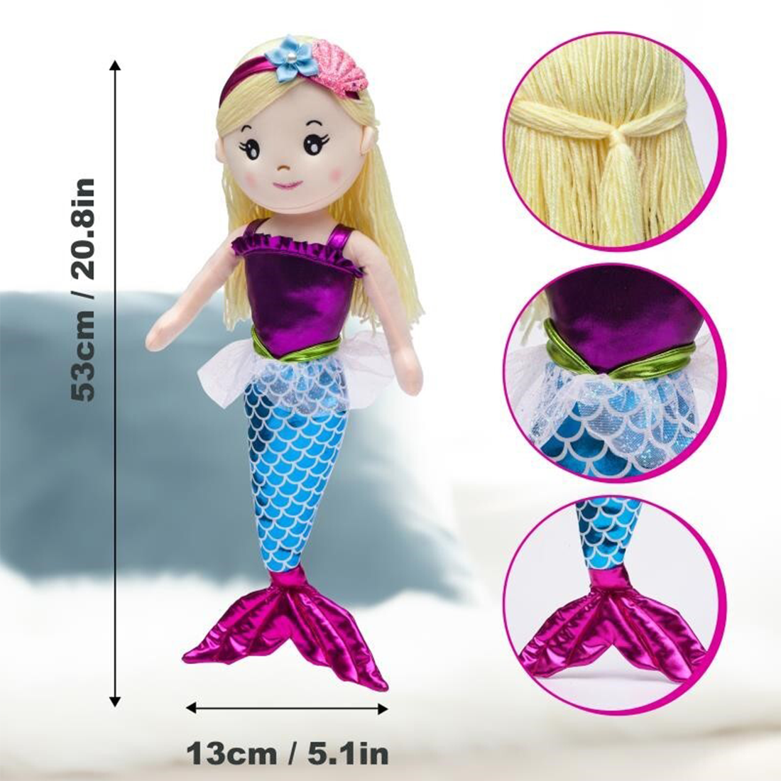 Marina The Blue Tail Mermaid Doll