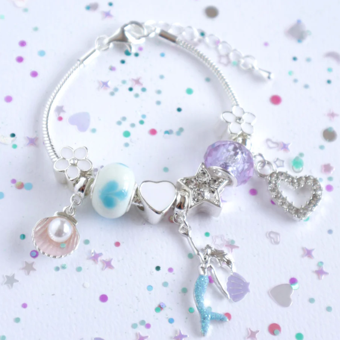 Mermaid Charm Bracelet by Lauren Hinkley