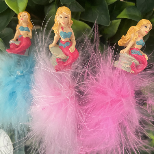 Mermaid Fluffy Pen