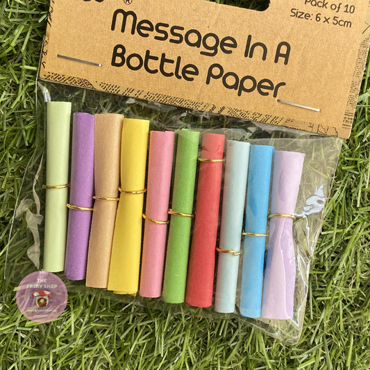 Message in a Bottle Paper