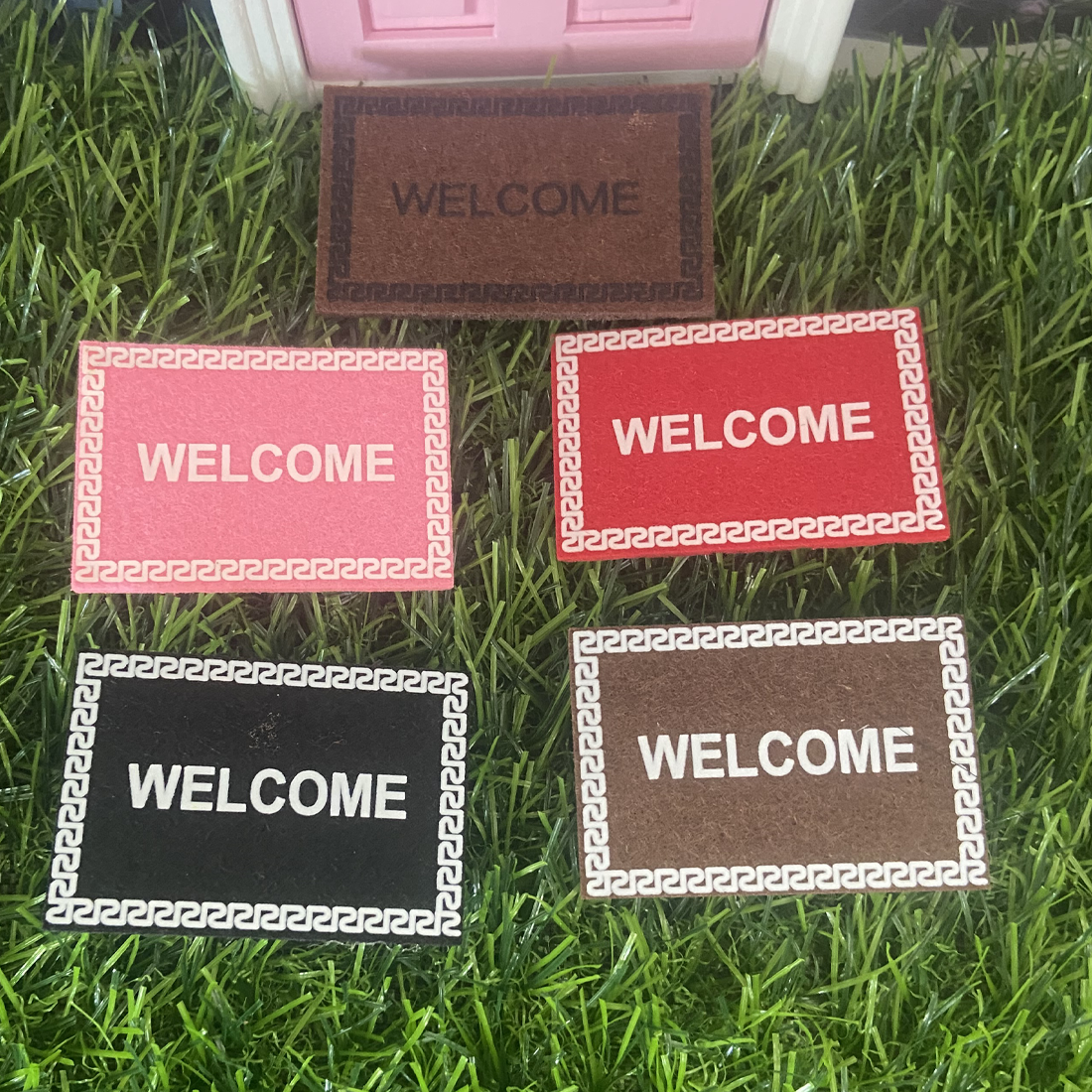 Miniature Fairy Door Welcome Mat