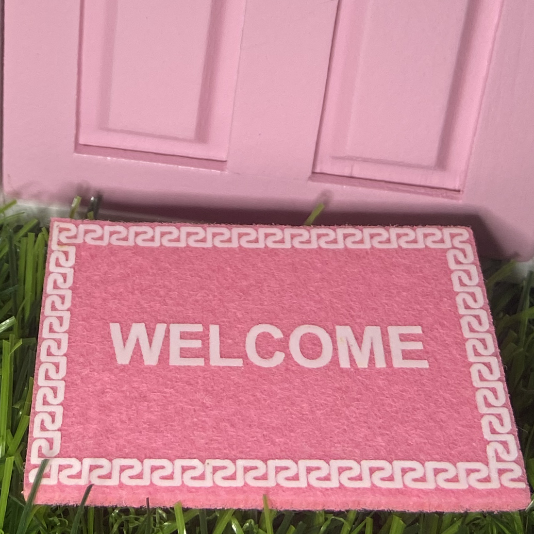 Miniature Fairy Door Welcome Mat