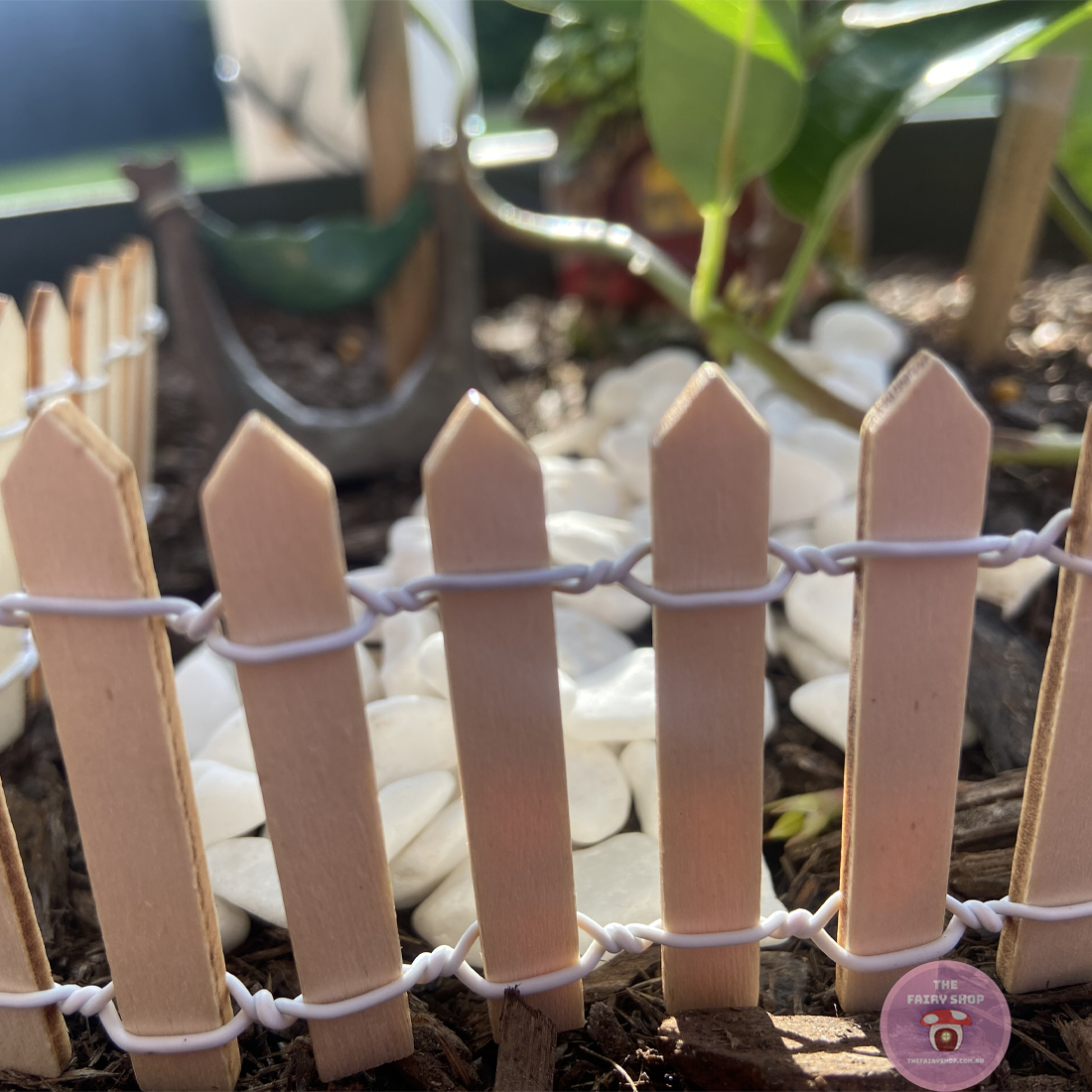 Natural Fairy Garden Fence - 45cm x 5cm