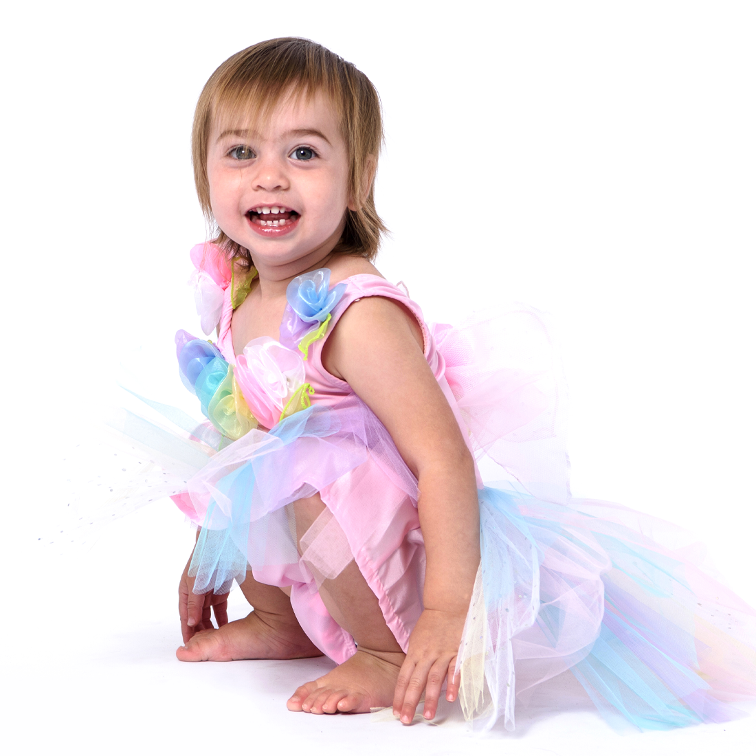 Pastel Pink Toddler Fairy Dress