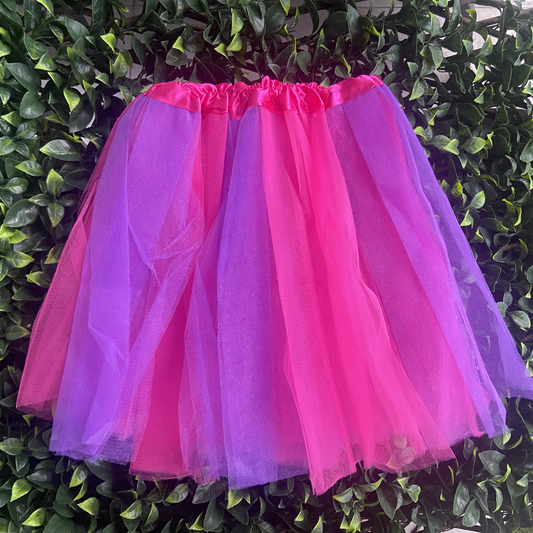 Pink and Purple Tutu Medium