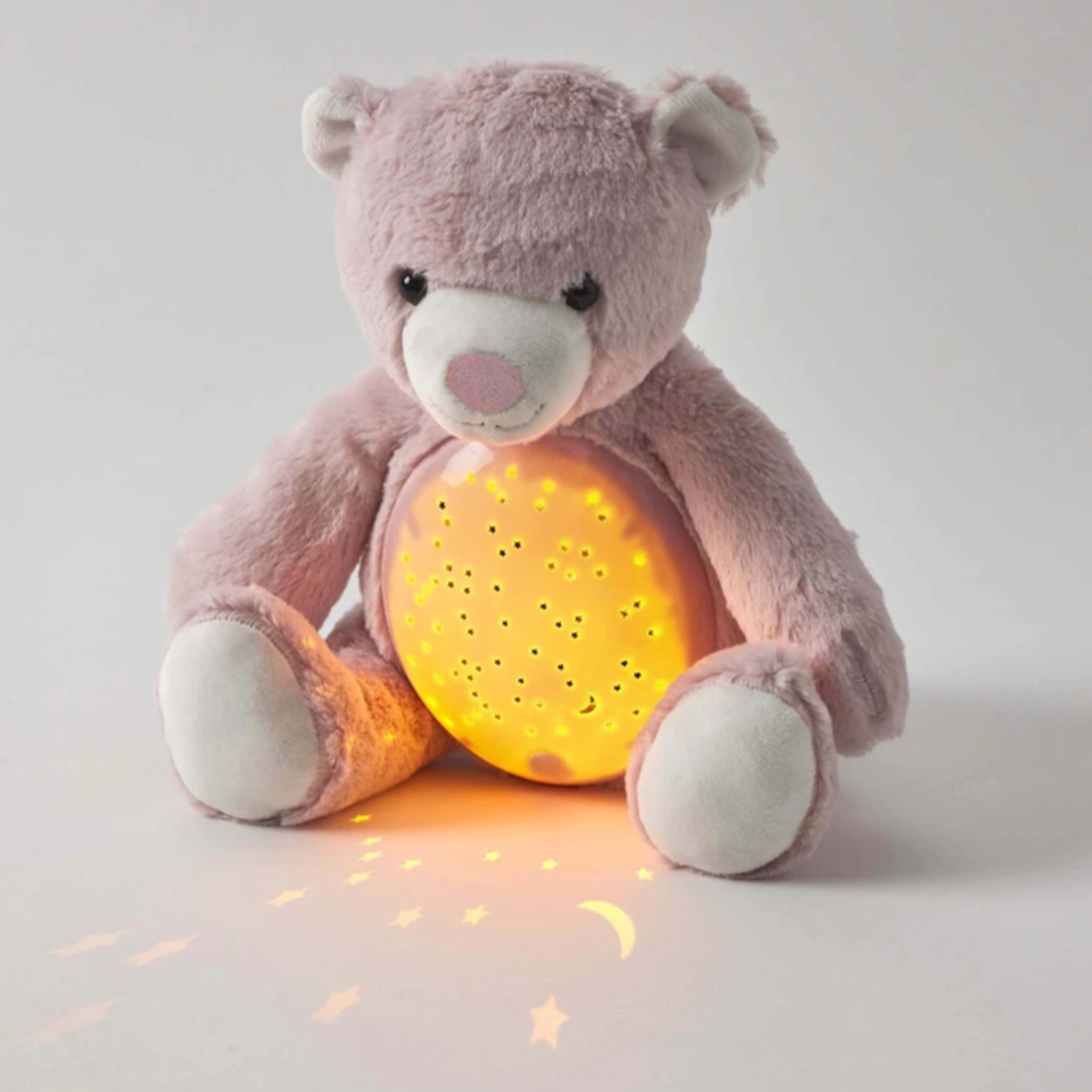 Pink Bear Plush Night Light