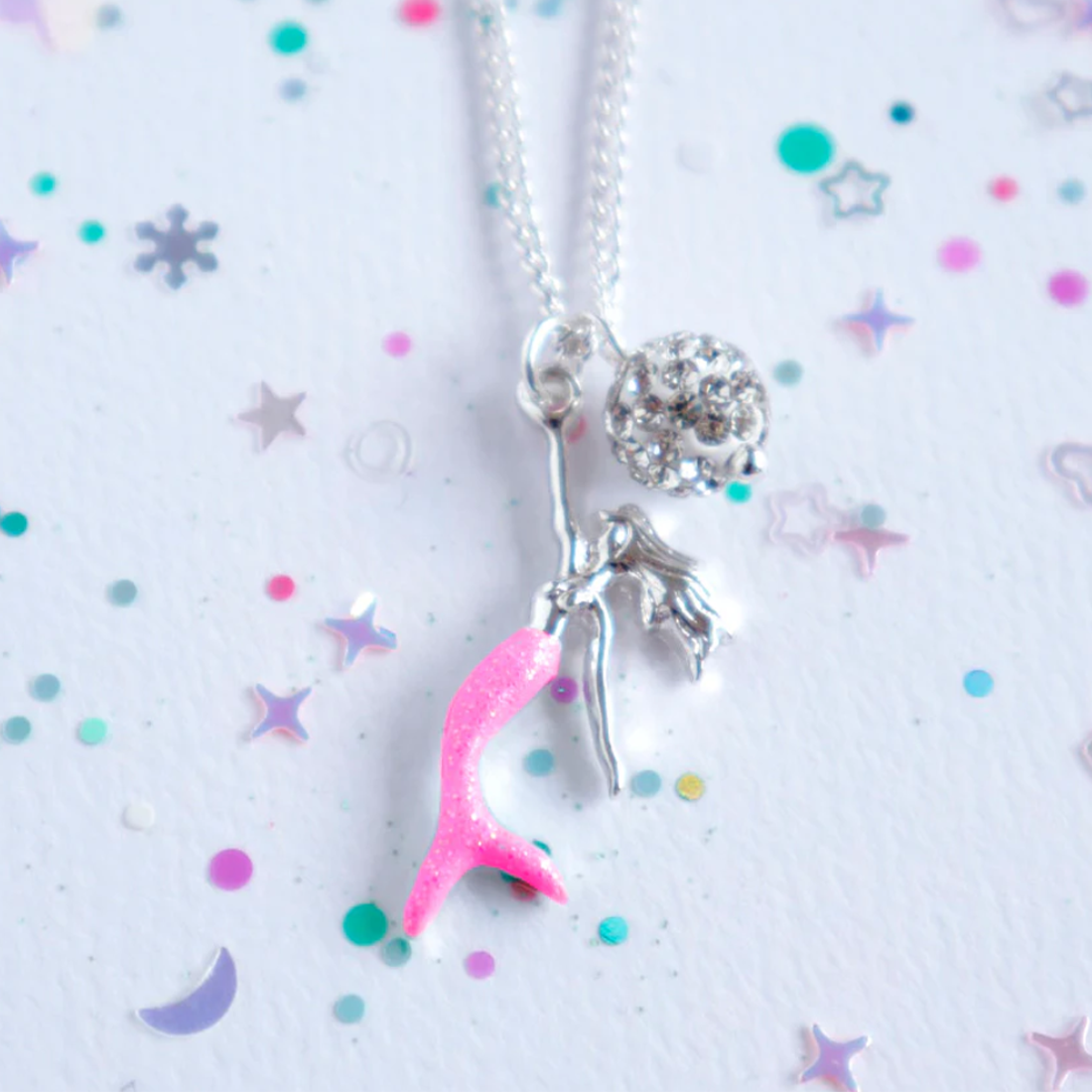 Pink Mermaid Necklace