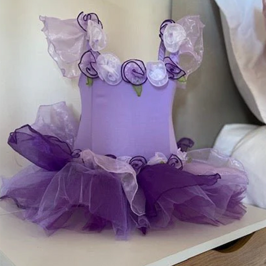 Purple Fairy Dress Lamp