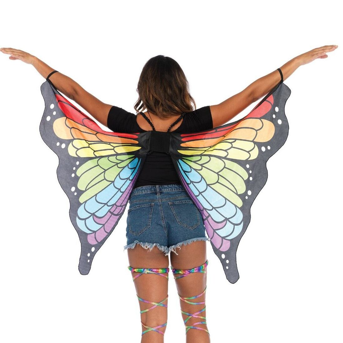 Rainbow Butterfly Festival Wings
