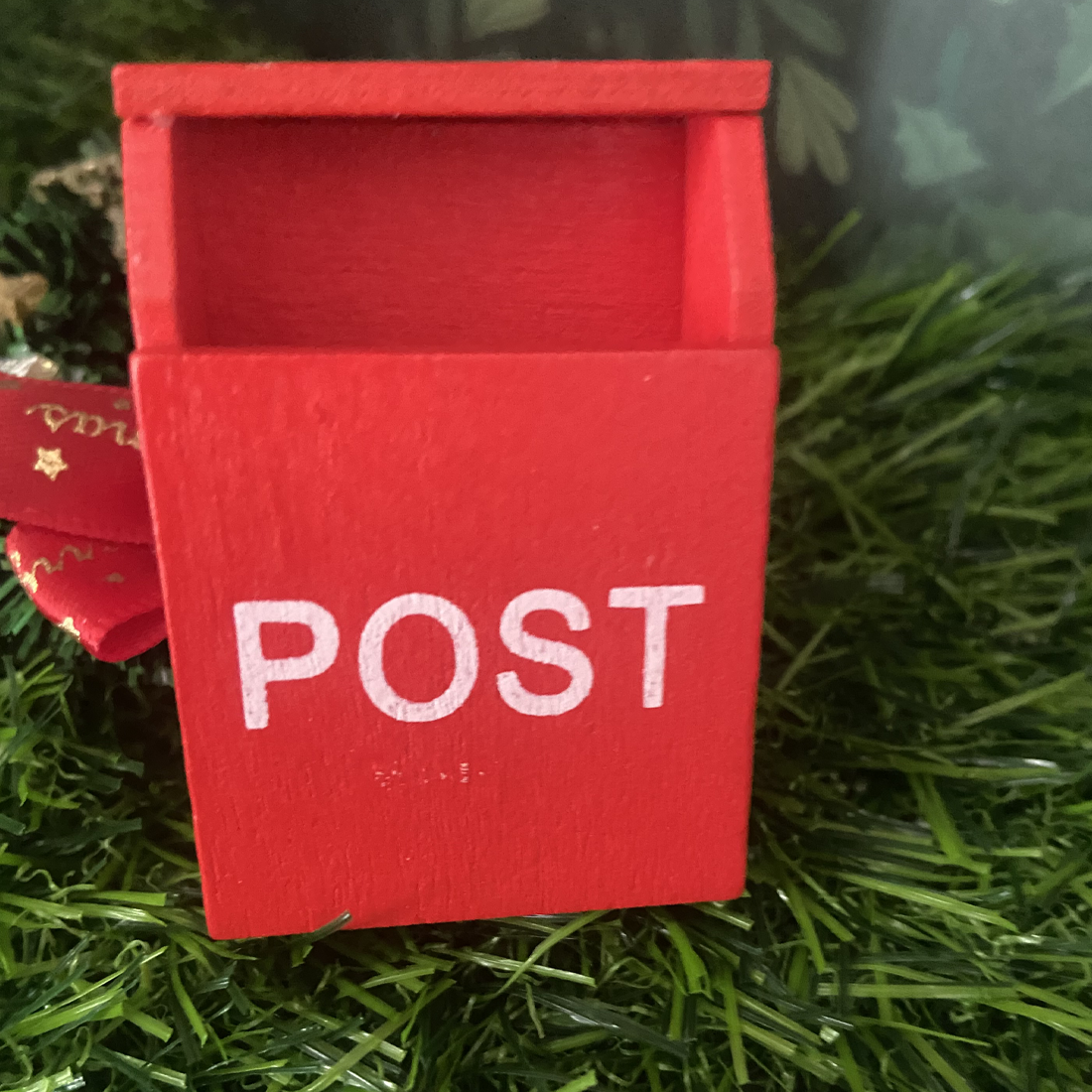 Red Fairy Post Mail Box