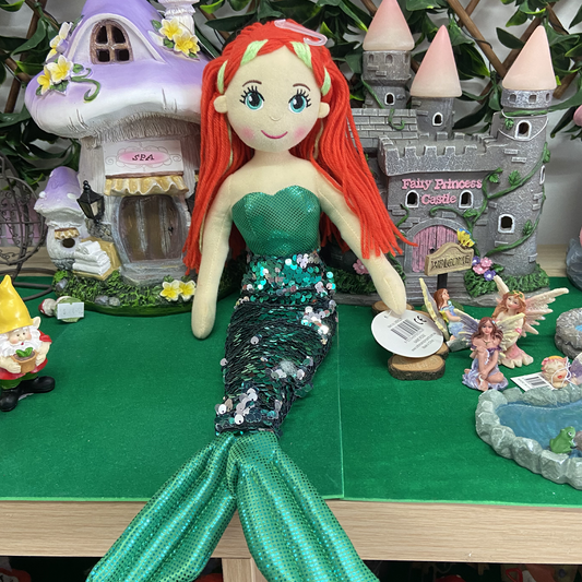 Rose the Green Sequin Mermaid Doll