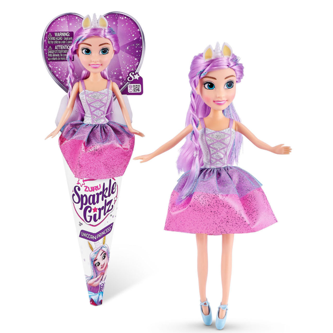 Sparkle Girlz Unicorn Fairy Dolls