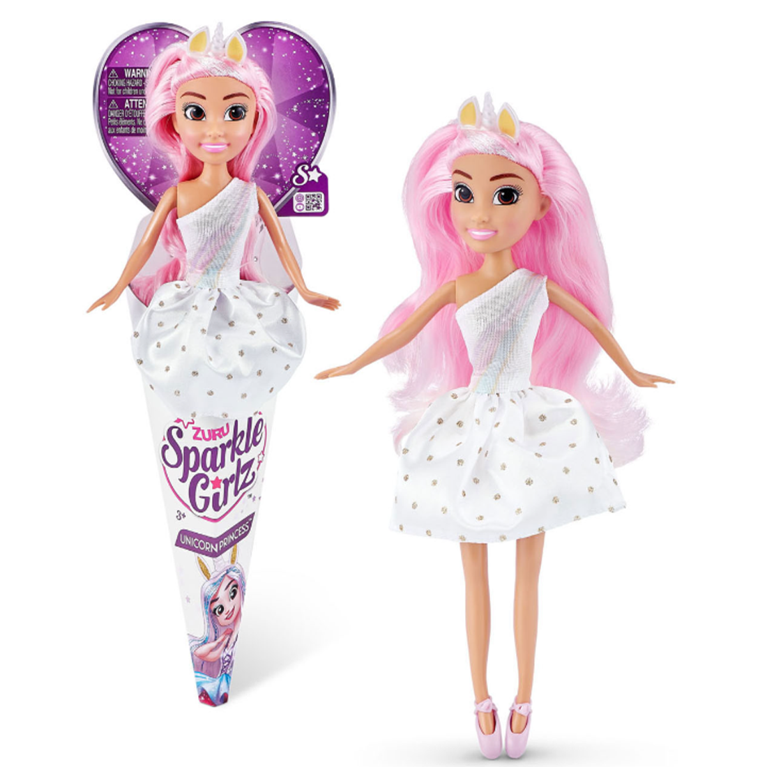 Sparkle Girlz Unicorn Fairy Dolls