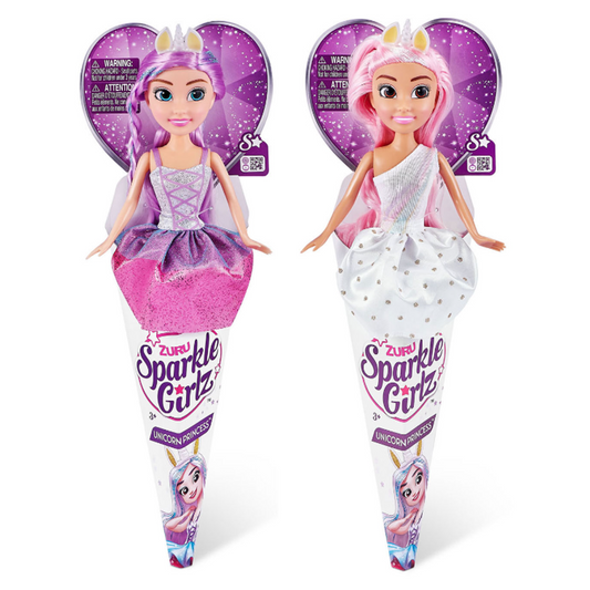 Sparkle Girlz Unicorn Fairy Dolls