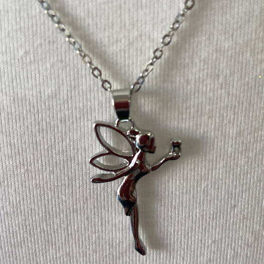 Tooth Fairy Silver Necklace