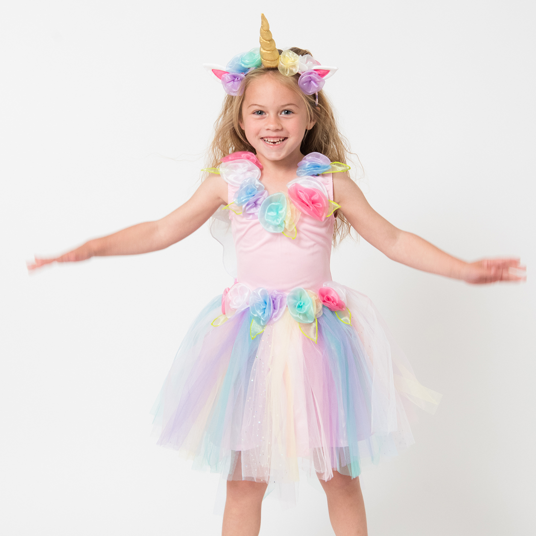 Unicorn Dress and Headband