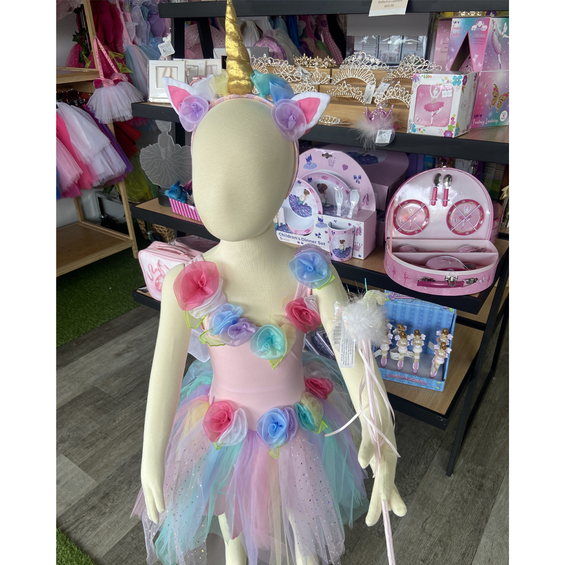 Unicorn Dress and Headband