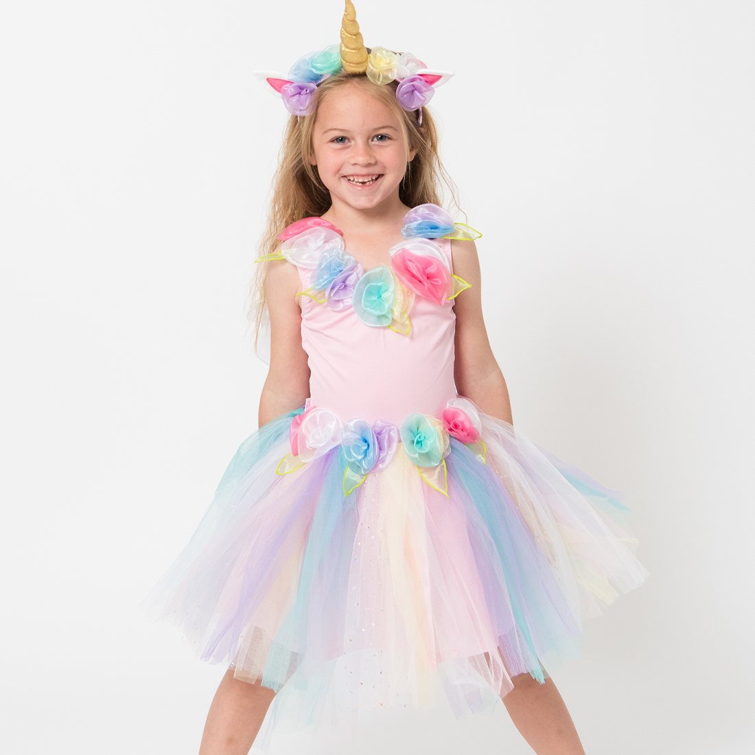 Unicorn Dress and Headband