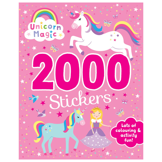 Unicorn Magic 2000 Stickers Activity Book