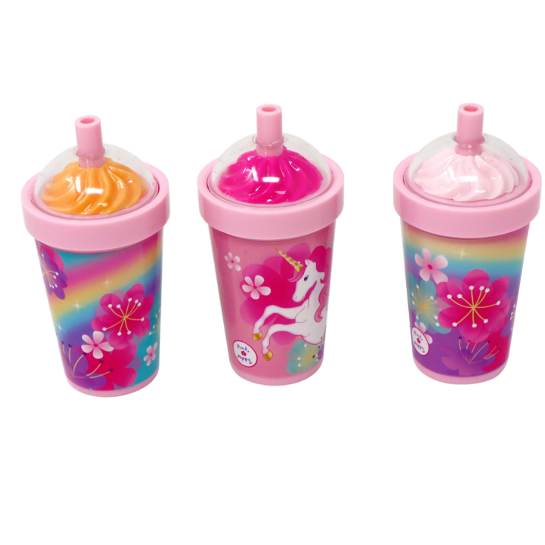 Unicorn Rainbow 3-pack Lip Gloss Set