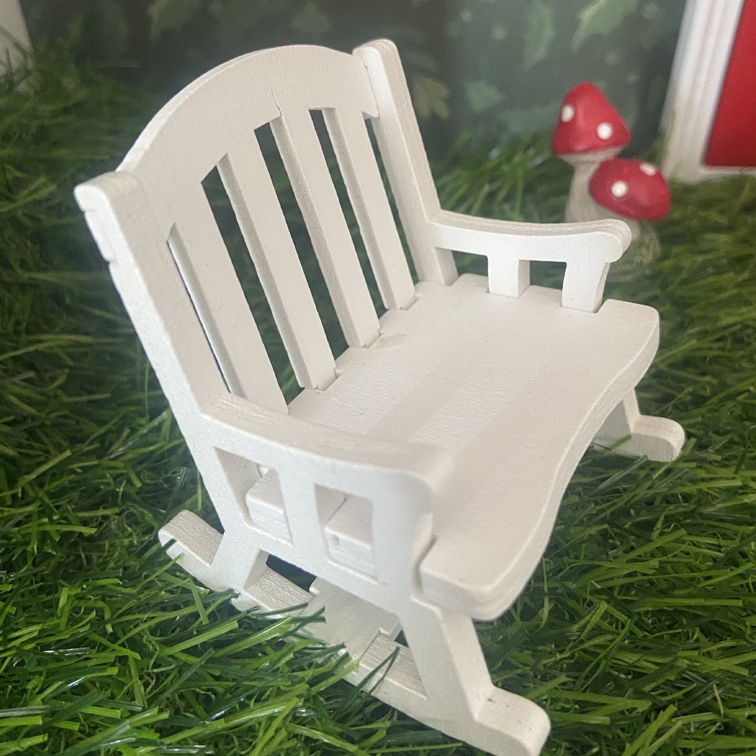 White Fairy Rocking Chair