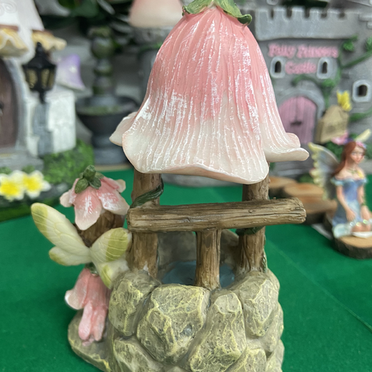 Wishing Fairy at a Wishing Well Figurine