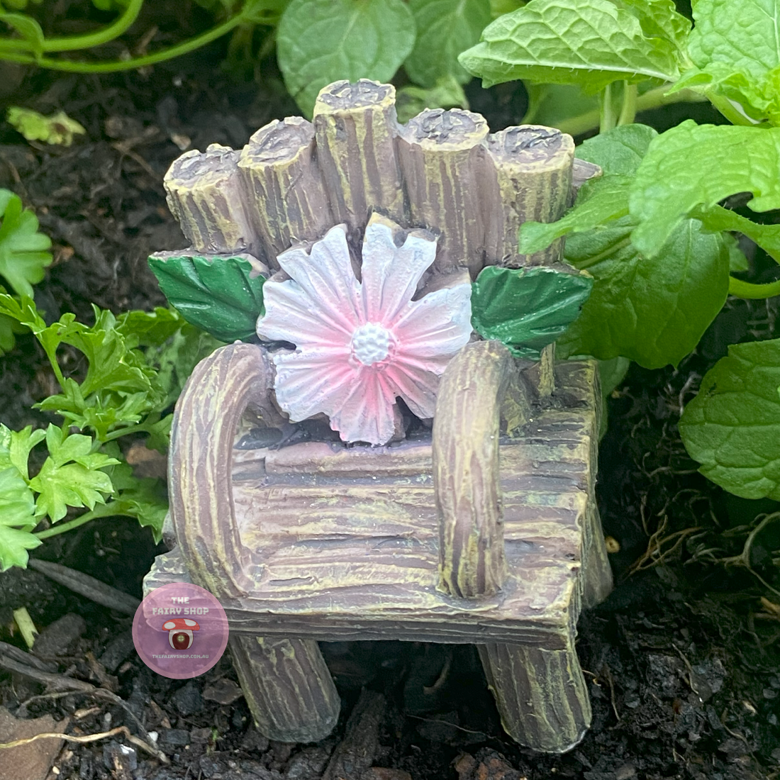 Wooden Texture Mini Fairy Garden Furniture