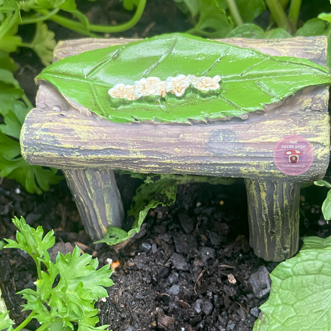 Wooden Texture Mini Fairy Garden Furniture