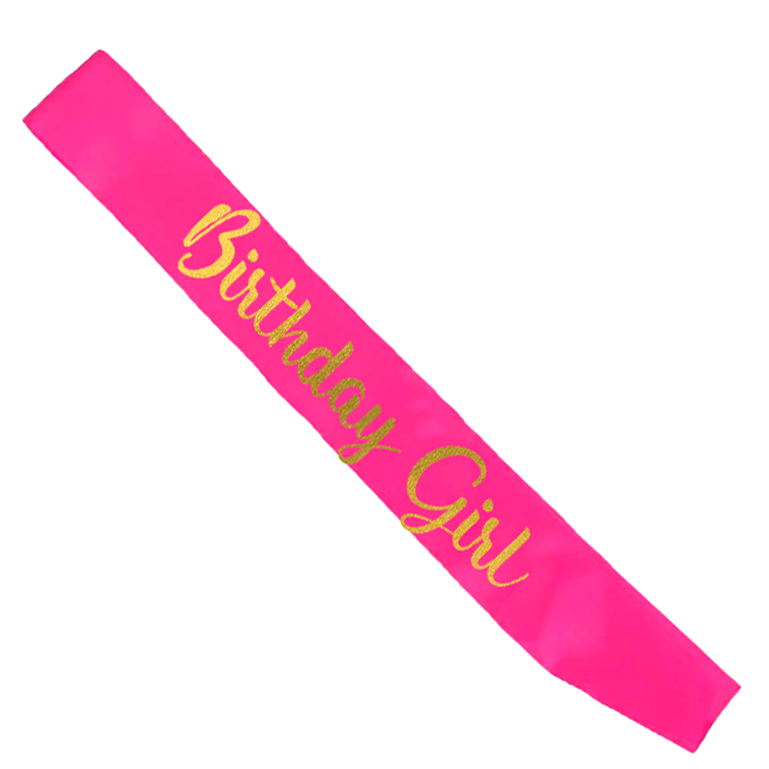 Pink 2024 satin sash