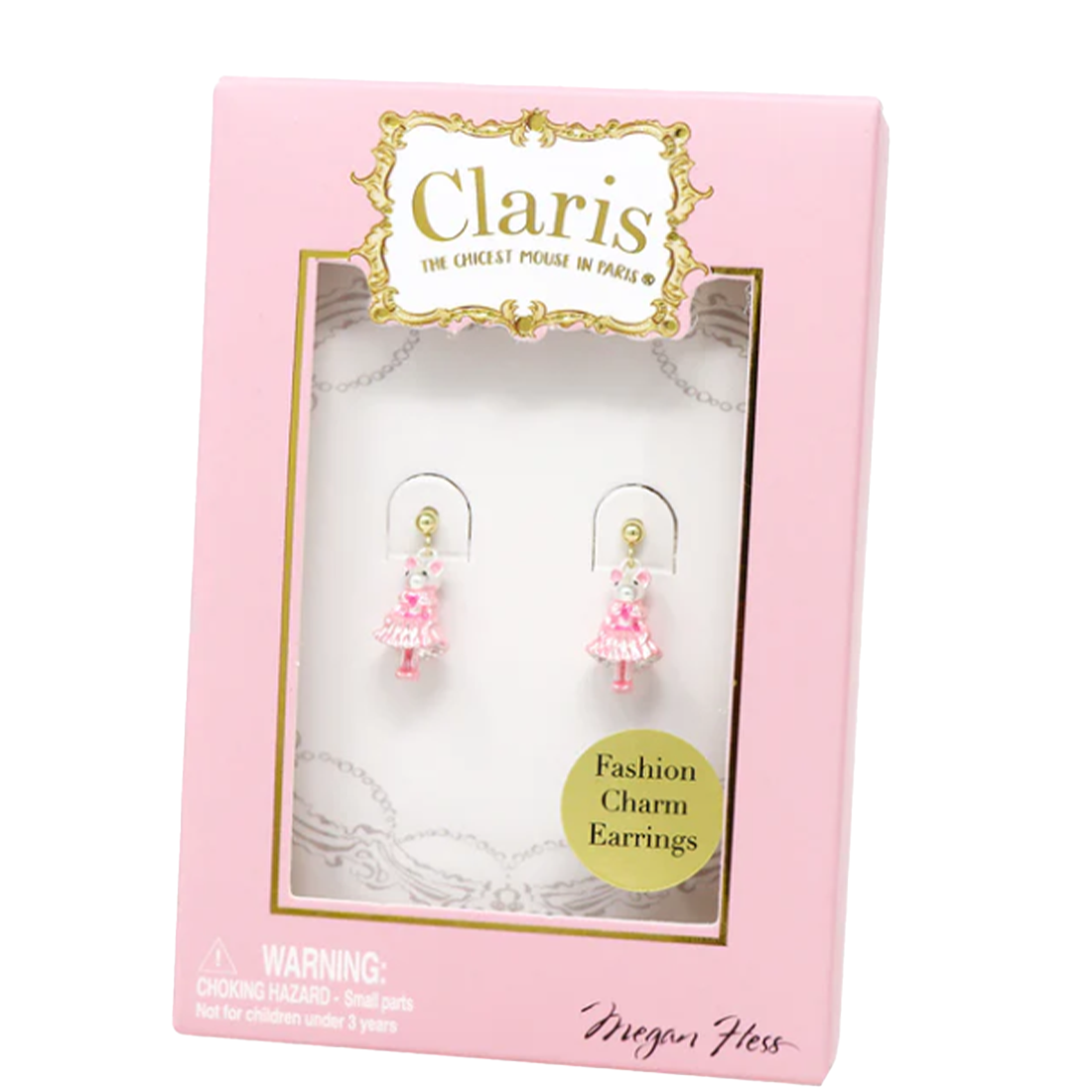 Claris - The Chicest Mouse in Paris Fashion Earrings