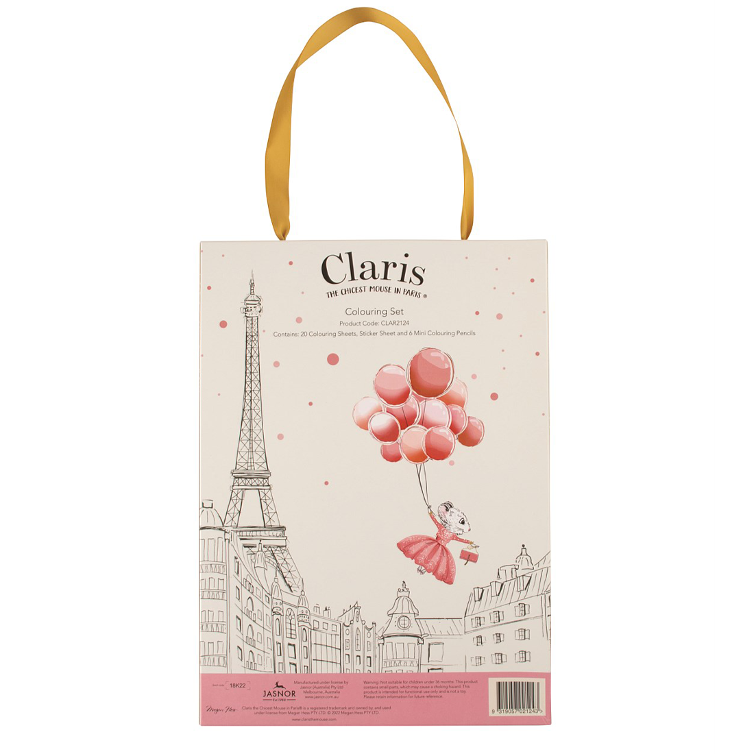 Claris The Mouse Colouring Set