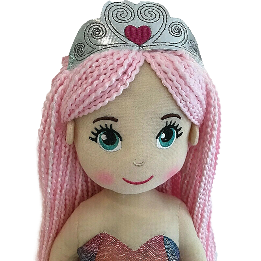 Cotton Candy Kendra The Pink & Blue Flip Sequined Mermaid Doll