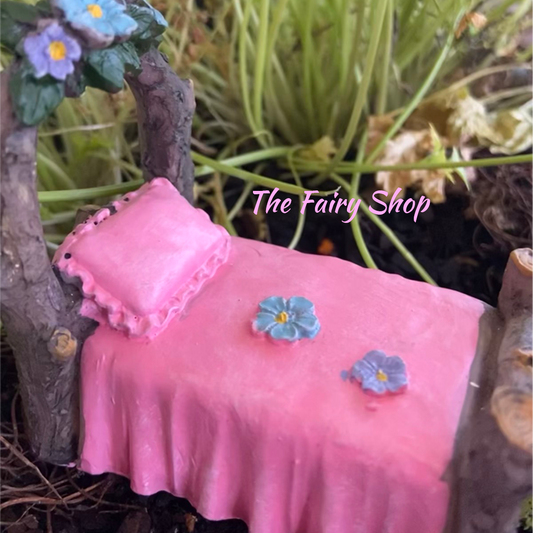 Fairy Garden Pink Fairy Bed