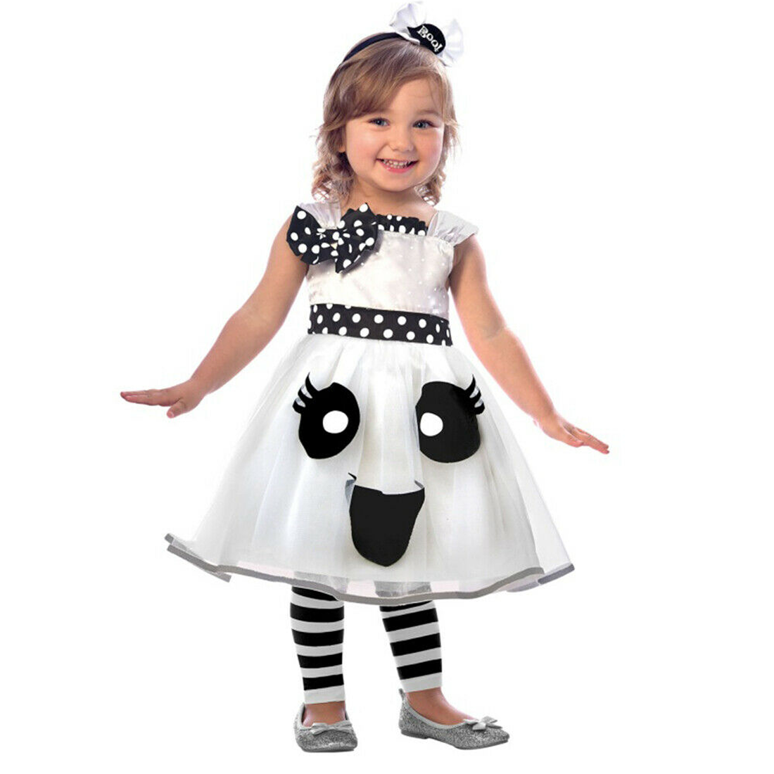 Girls Cute Ghost Costume