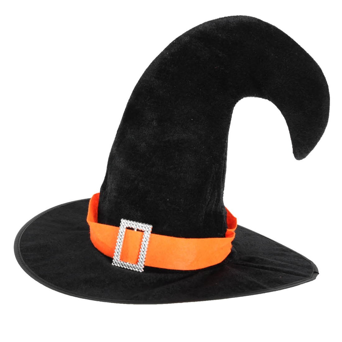 Halloween Curved Witches Hat