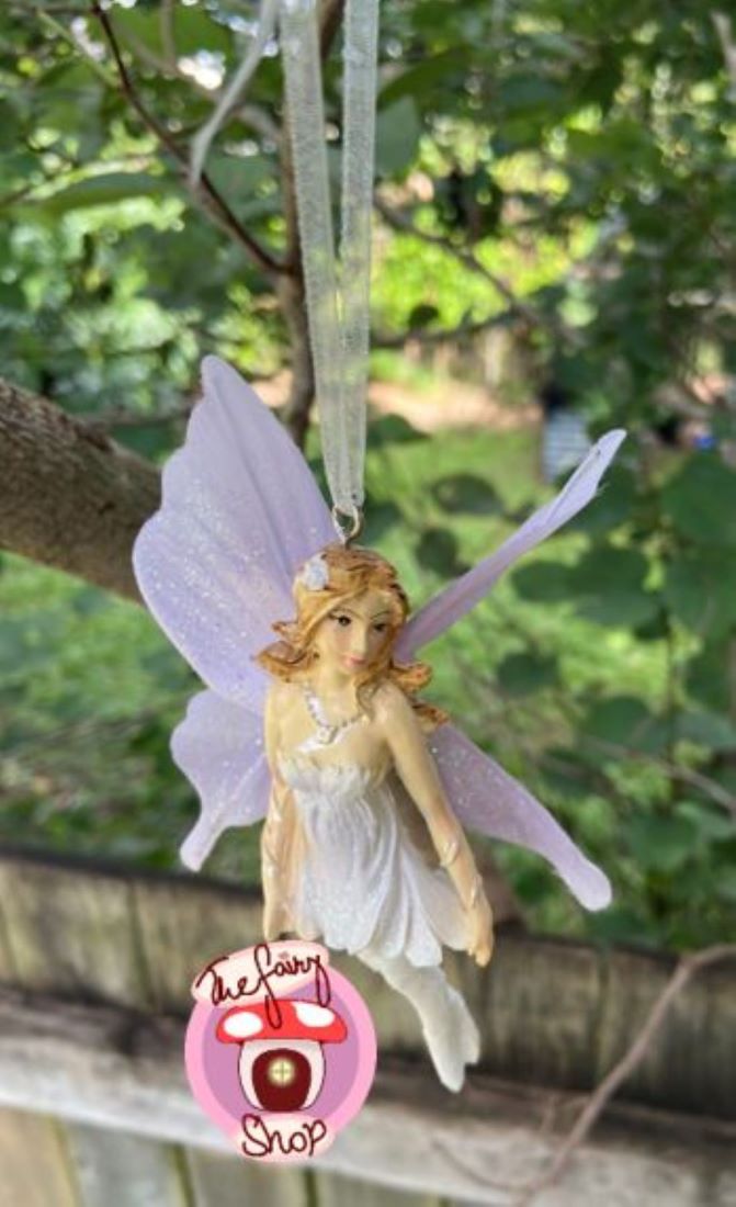 Hanging Fairy Figurine - Purple