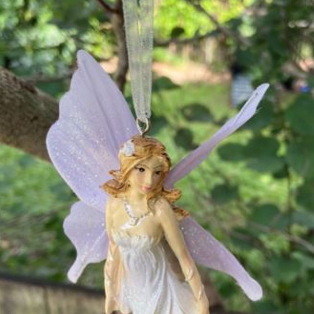 Hanging Fairy Figurine - Purple