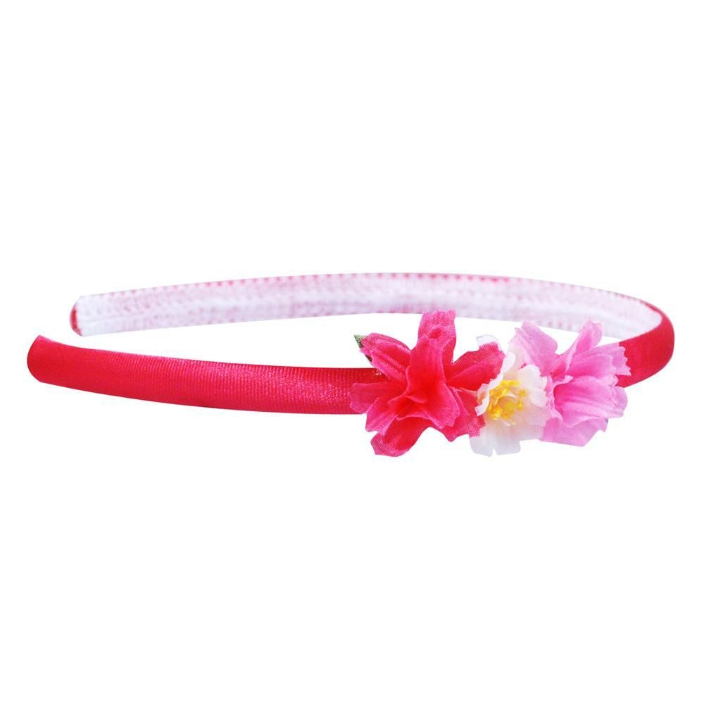 Garden Fairy Headband Hot Pink and Pale Pink