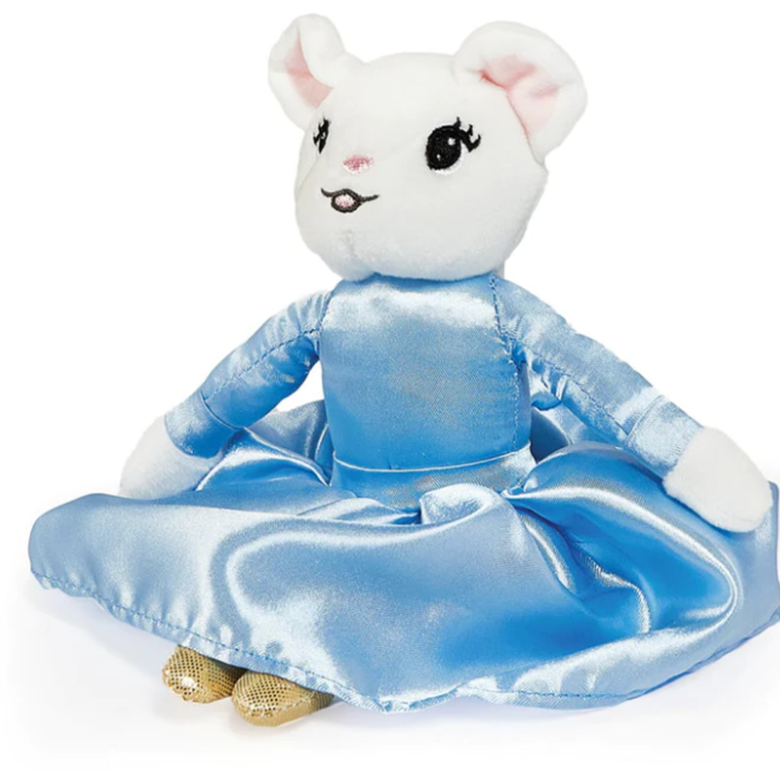 Mini Claris in Paris Mouse Plush - Tres Belle Blue