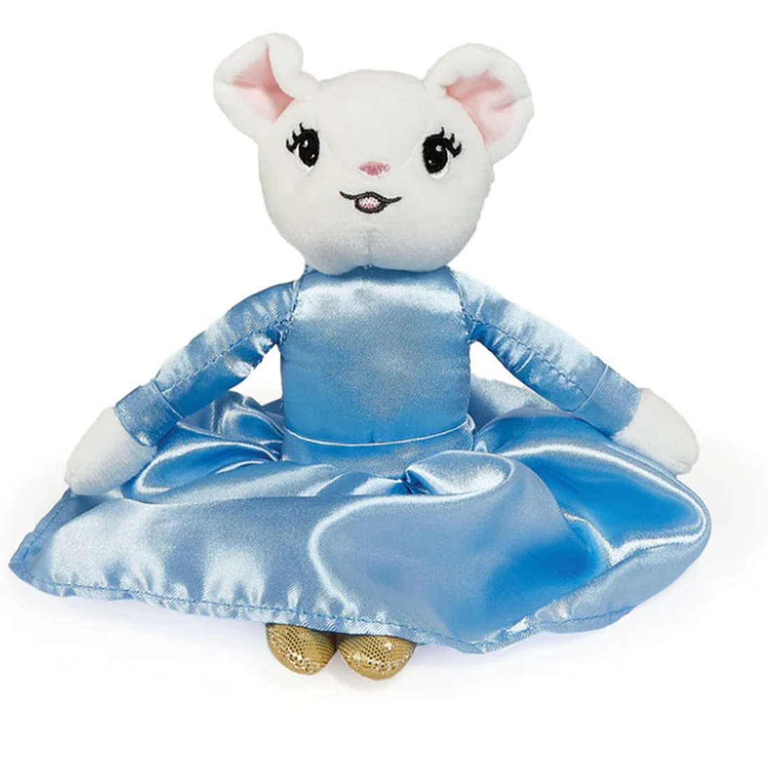 Mini Claris in Paris Mouse Plush - Tres Belle Blue