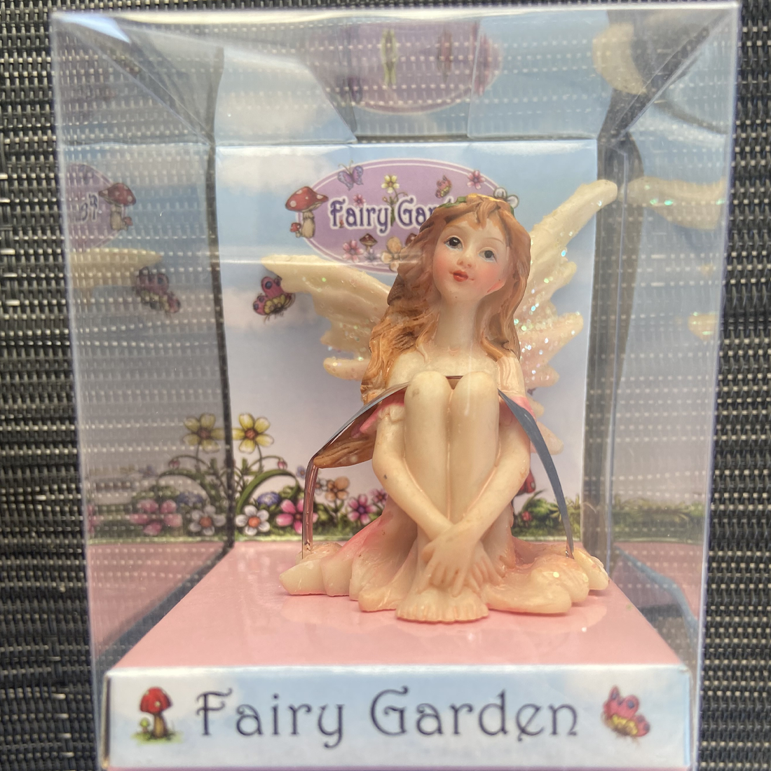 Miniature Glitter Fairy Figurine