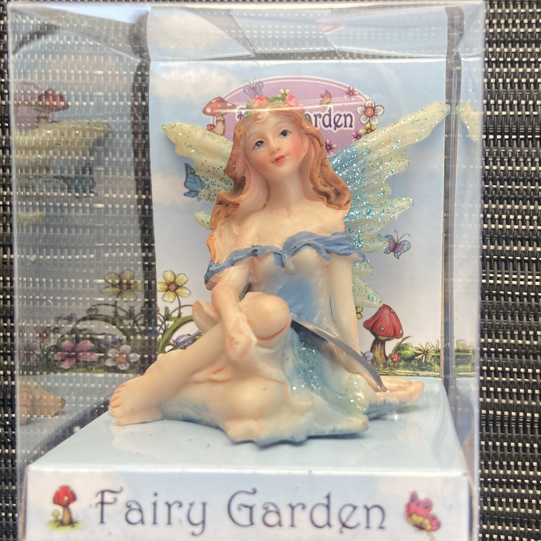 Miniature Glitter Fairy Figurine