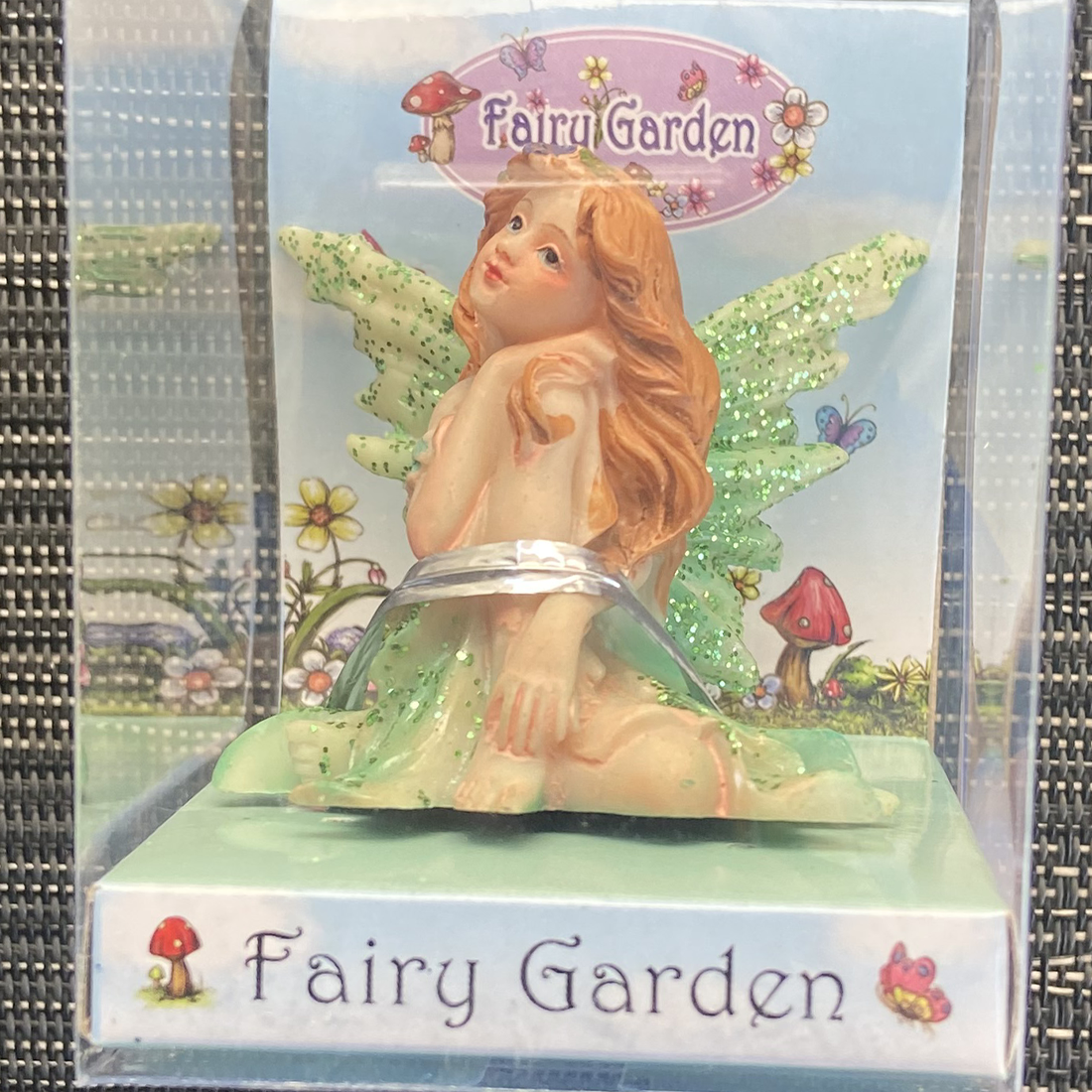 Miniature Glitter Fairy Figurine