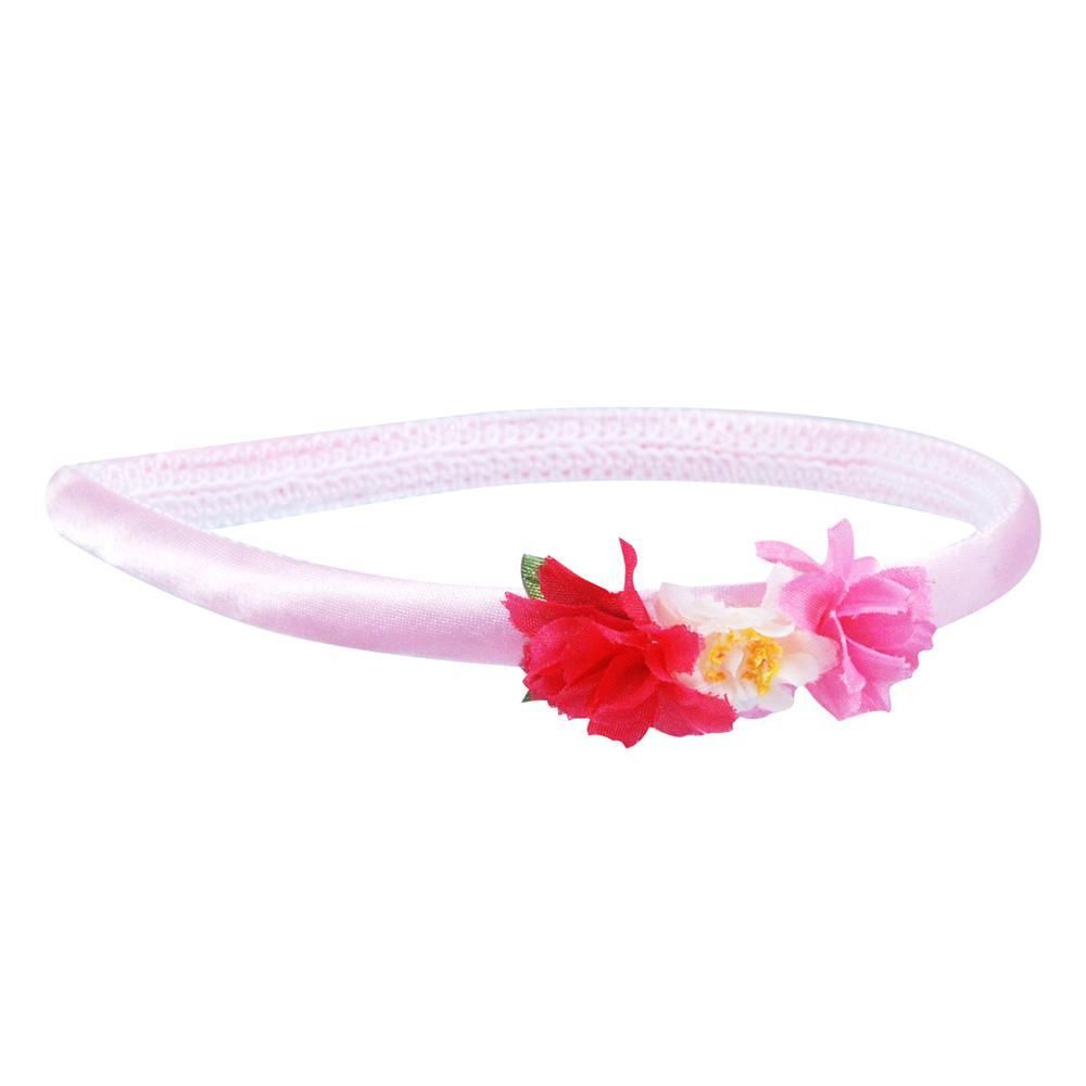 Garden Fairy Headband Hot Pink and Pale Pink