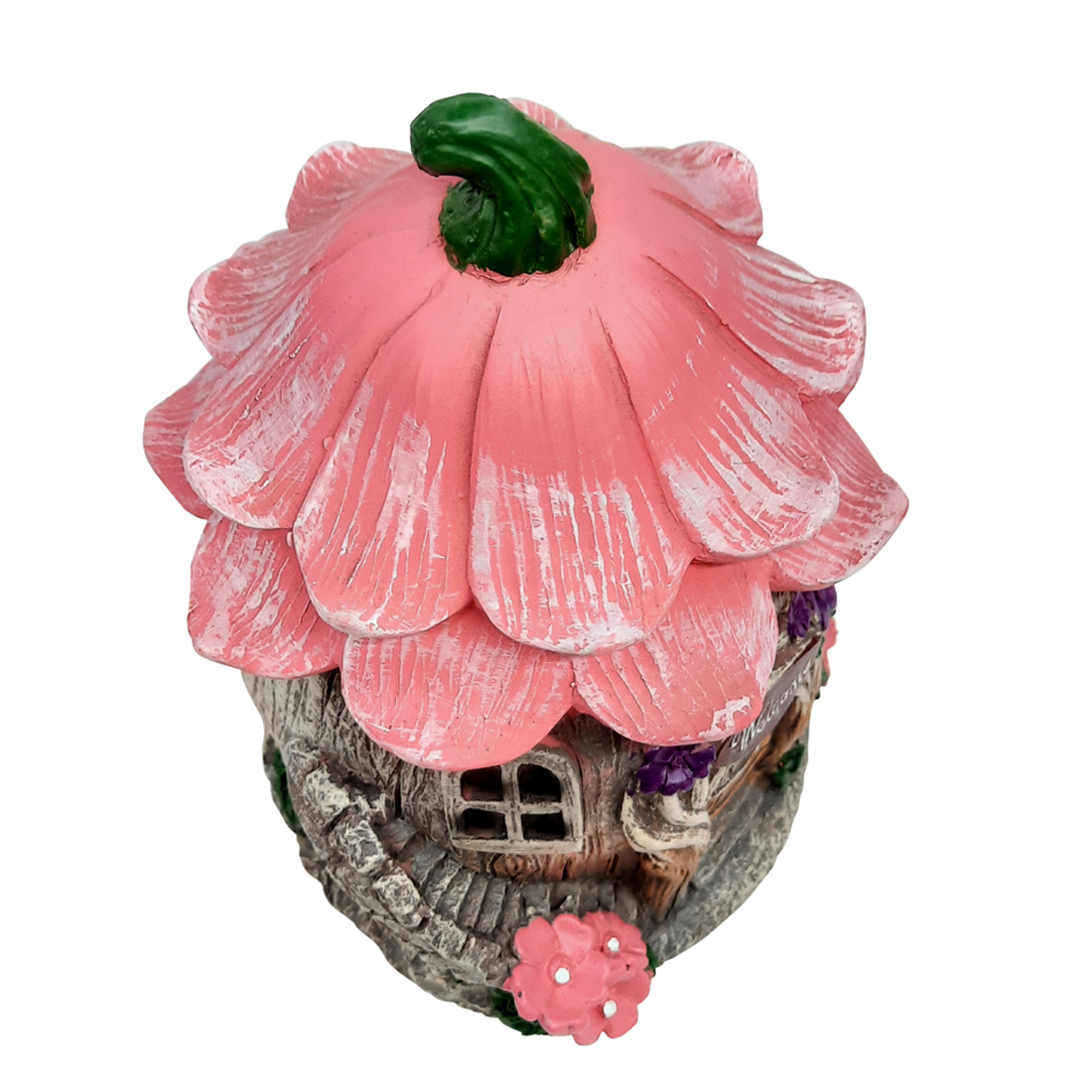 Pink Fairy Welcome Flower House