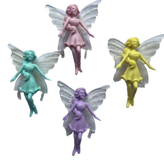 Plastic Fairies Pack of 4