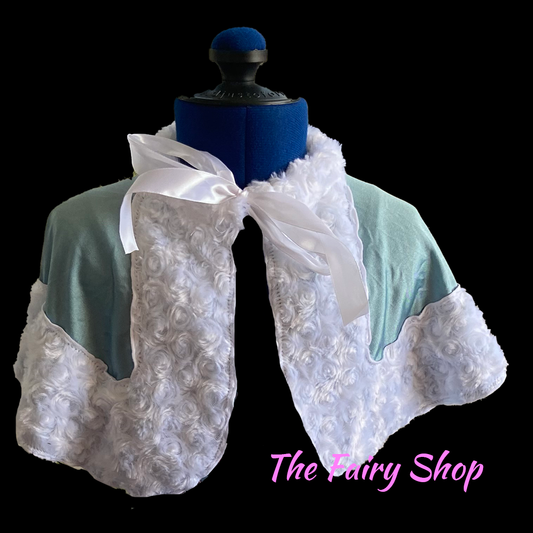 Snow Princess Ice Blue Capelet