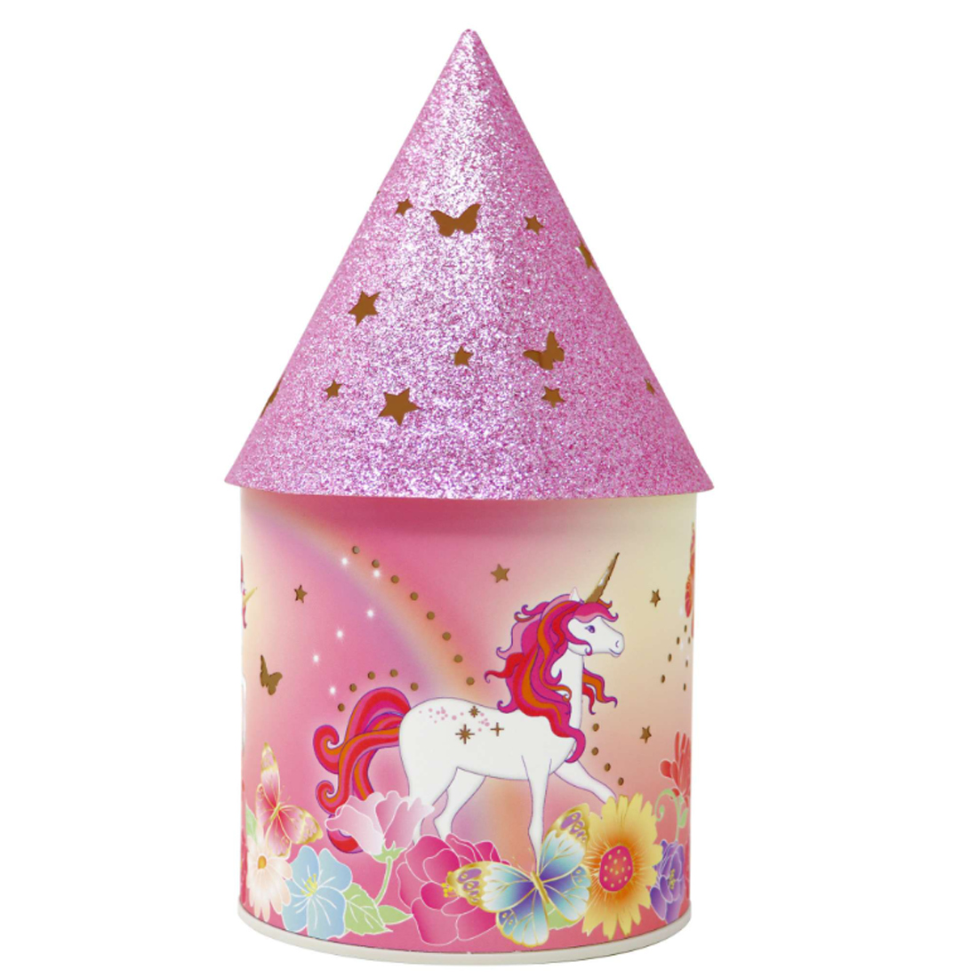 Unicorn Butterfly Colour Changing Night Light Lantern